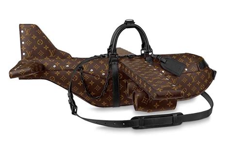 louis vuitton plane-shaped bag costs more than an actual plane|lv airplane bag.